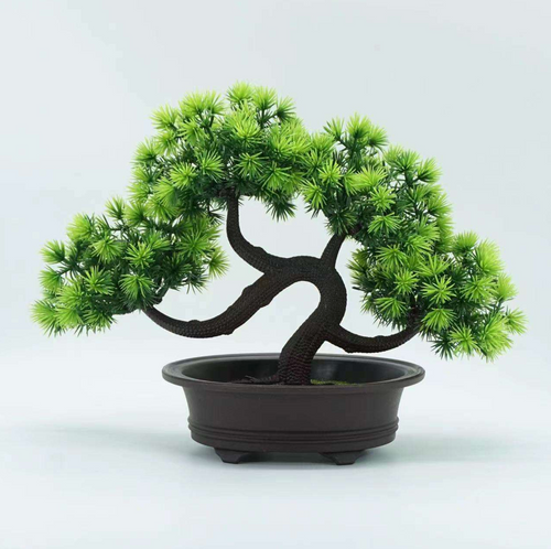 Artificial Bonsai Tree in Decorative Pot