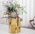 Luxury Gold Metal Vase