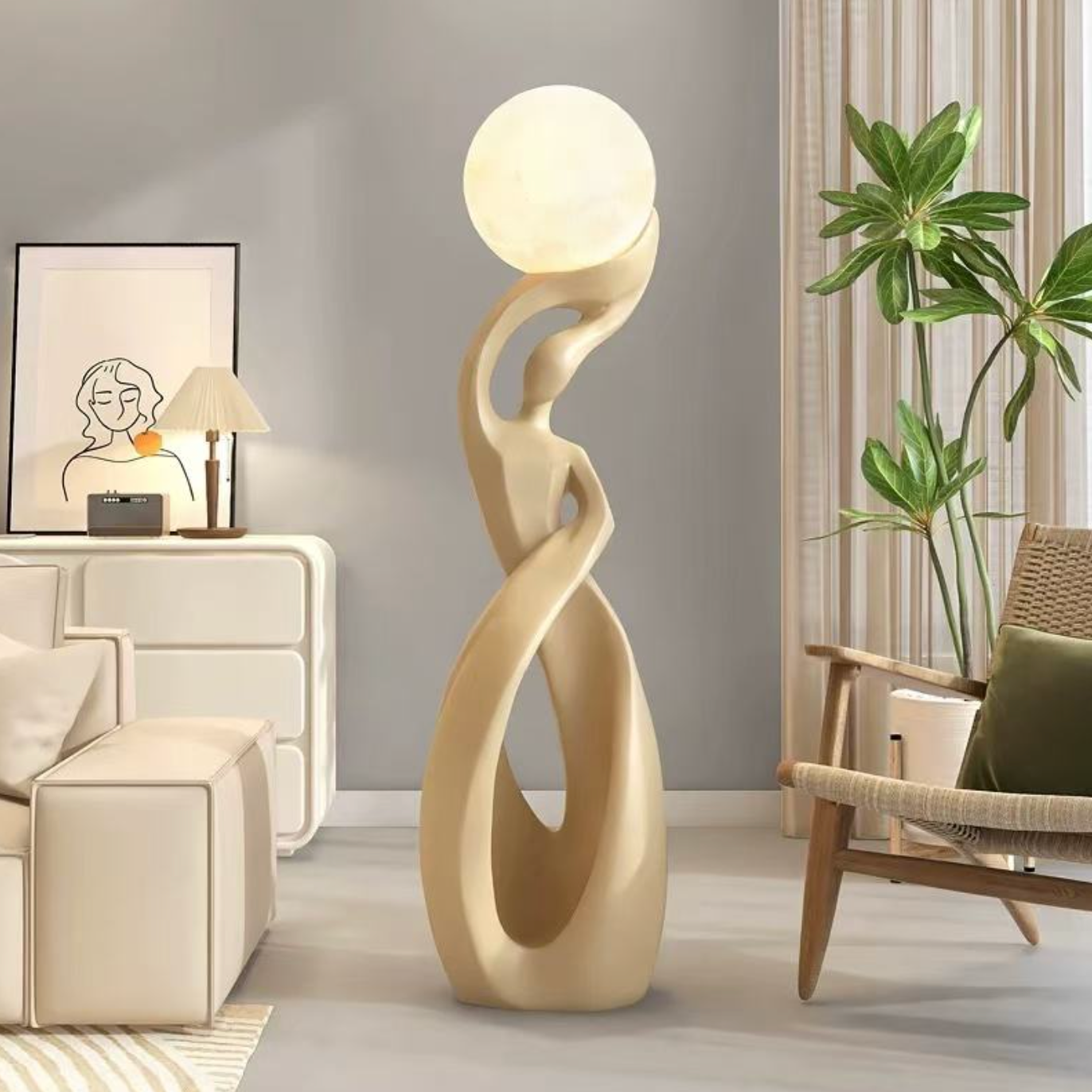 Large Abstract Floor Sculpture