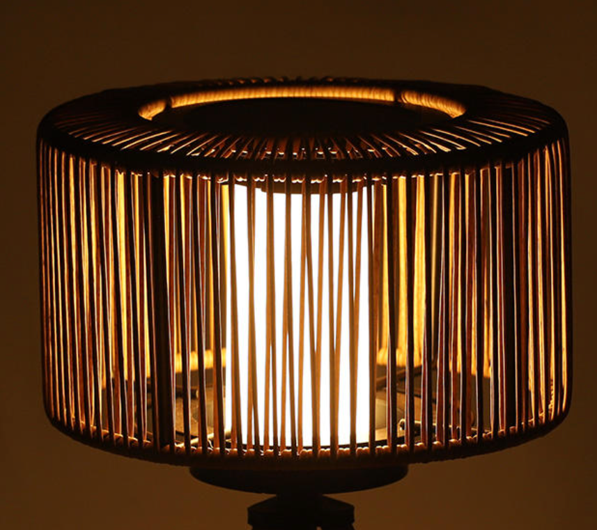 Outdoor Rattan Solar Lights